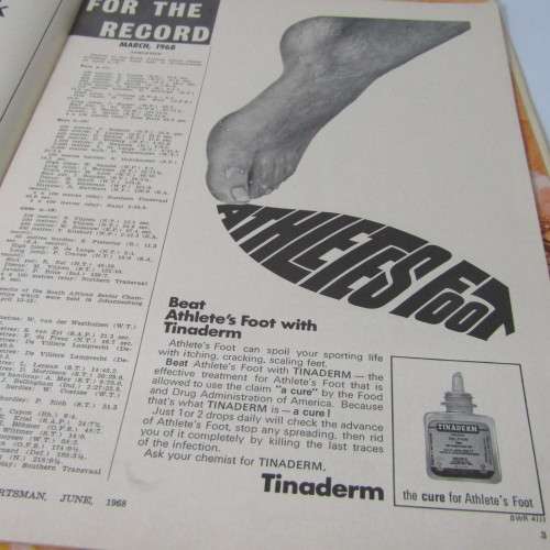 The South African Sportsman magazine 10 issues - April 1965 to June 1968 - Scarce - sold as a lot