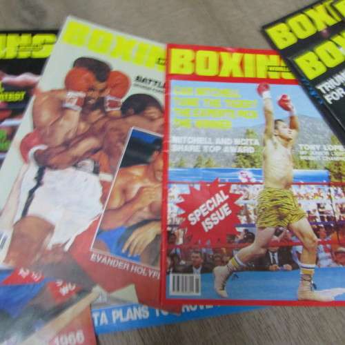 Boxing World Magazine - Lot of 38 magazines from August 1989 to July 1993 - some issues missing
