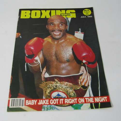 Boxing World Magazine - Lot of 38 magazines from August 1989 to July 1993 - some issues missing
