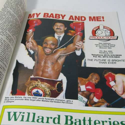 Boxing World Magazine - Lot of 38 magazines from August 1989 to July 1993 - some issues missing