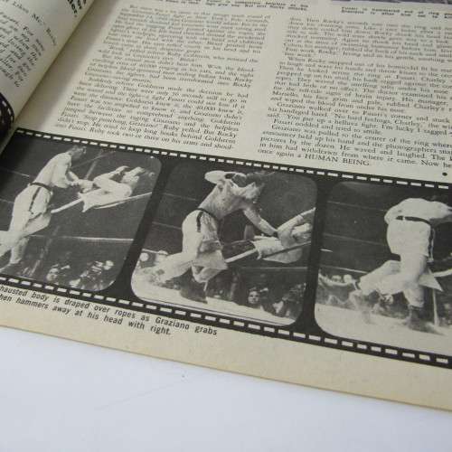 Boxing Pictorial Magazine - Lot of 7 magazines in the 1976/77 period