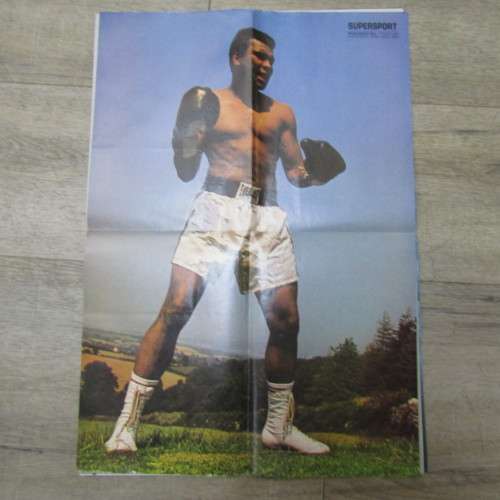 Supersport No.4 - Posters Muhammad ALI (Boxing) Tommy Jansson, Kevin Keegan - 41 x 58.5cm