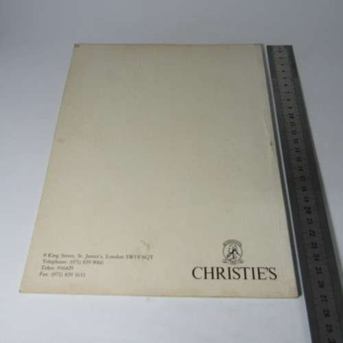 Christie`s catalogue for Fine Modern Sporting Guns and Vintage Firearms 1994