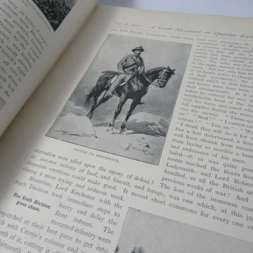 With the flag to Pretoria original 1901 issue volume 2 in excellent condition