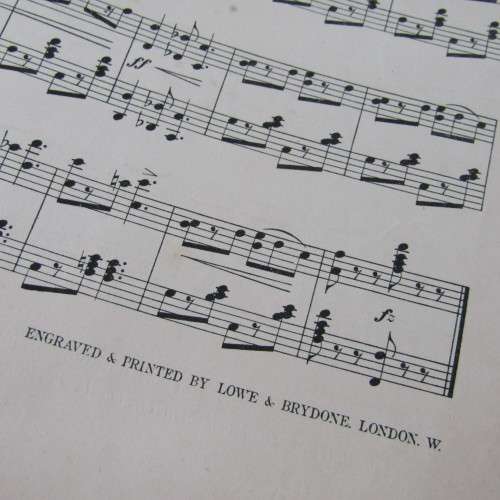 Sheet Music - Antique The Mosquitoes Parade by Howard Whitney - 1900