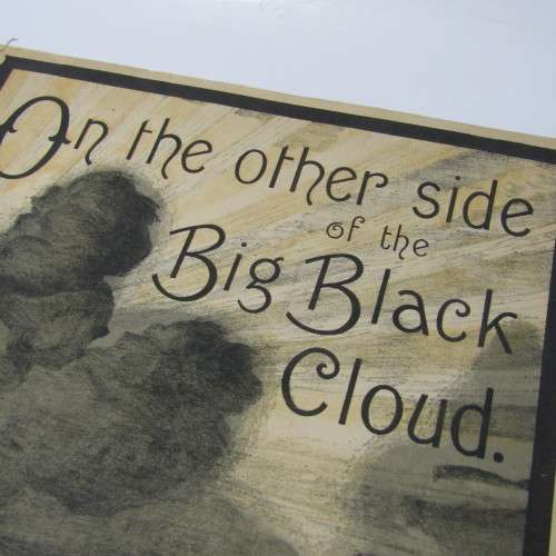 Sheet Music - Antique - On the other side of Big Black Cloud by Edward Lockton and Arnold Blake