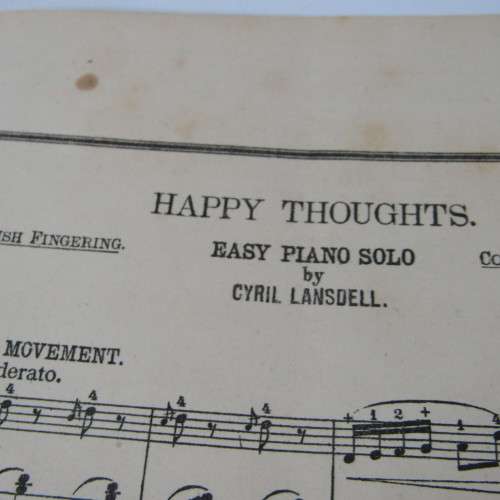 Antique Sheet music - Fairy Tales told in music- No.6 Snow White by Gladys Cumberland