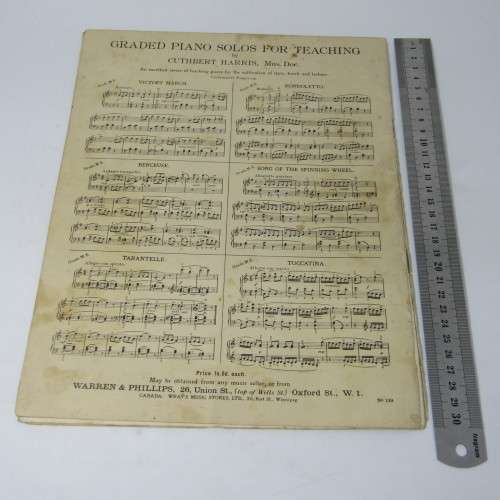 Antique Sheet music - Fairy Tales told in music- No.6 Snow White by Gladys Cumberland