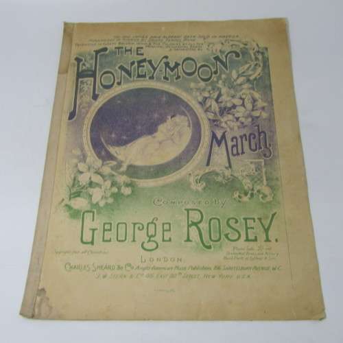 Lot of 12 antique Sheet Music pieces - all older than 100 years