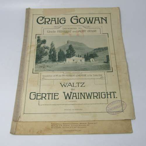 Lot of 12 antique Sheet Music pieces - all older than 100 years