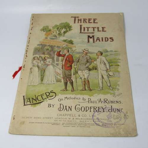 Lot of 12 antique Sheet Music pieces - all older than 100 years