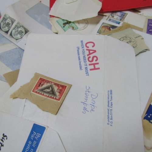 Batch of more than 1kg of stamps on cover or piece - hundreds of items - unresearched