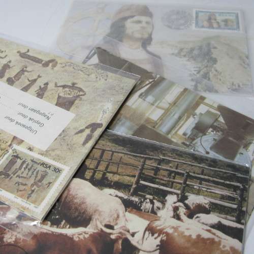 24 packets of 4 collectors postcards as issued - South Africa and Homelands