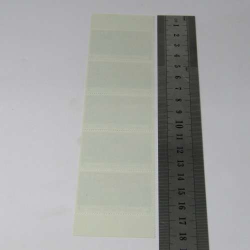 SACC 486 National Art Gallery 10c stamps strip with dot error in middle stamp under 10c