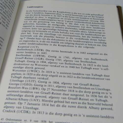 Handleiding vir Genealogiese navorsing in Suid-Afrika - R.T.J Lombard - 1977 edition