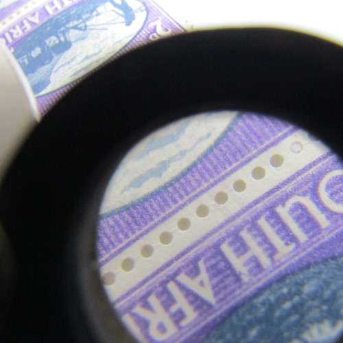 South Africa SACC 108 Block of mint stamps - top left with small flaw in H of south