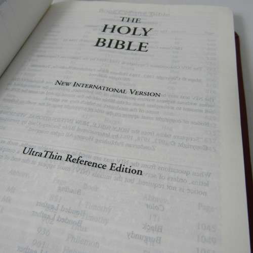 Ultra Thin Reference Bible - 1985 edition