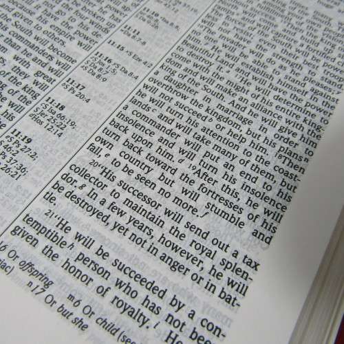 Ultra Thin Reference Bible - 1985 edition