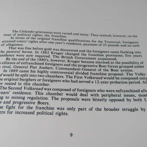 The Foreign Volunteers: They fought for the Boers (1899 - 1902) by Brain Pottinger - #325 of 1000