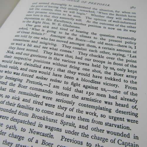 A Narrative of the Boer War by Thomas Fortescue Carter - #873 of 1000 - no box cover