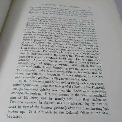A Narrative of the Boer War by Thomas Fortescue Carter - #873 of 1000 - no box cover