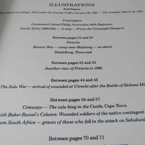 War and Peace in South Africa 1879 - 1881 by Dr. Paul H Butterfield - #242 of 1000