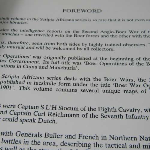 Boer War Operations in South Africa 1899 - 1901 by SL`H Slocum and Carl Reichmann - #924 of 1000