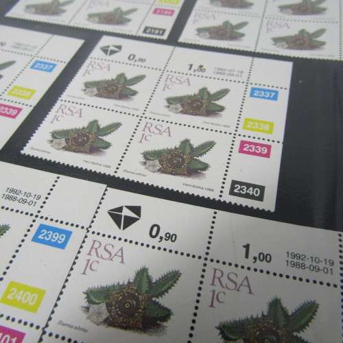 South Africa over 350 control blocks of the 3rd, 4th, 5th and 6th definitive series plus some extras