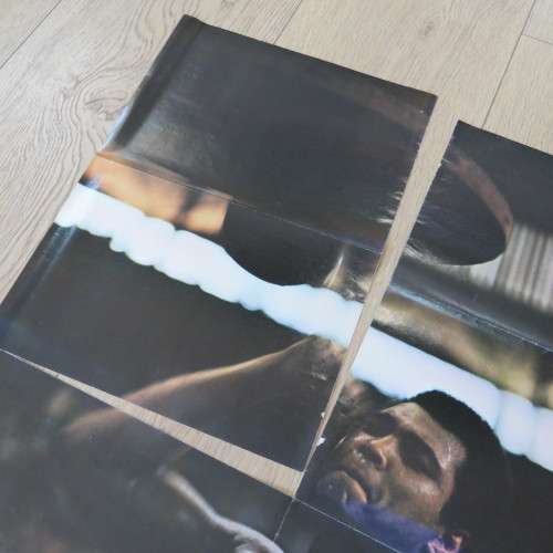 Vintage Muhammad Ali Boxing Special Poster with Life size portrait - Size 83 x 60 cm