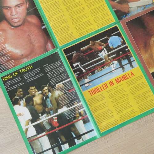 Vintage Muhammad Ali Boxing Special Poster with Life size portrait - Size 83 x 60 cm