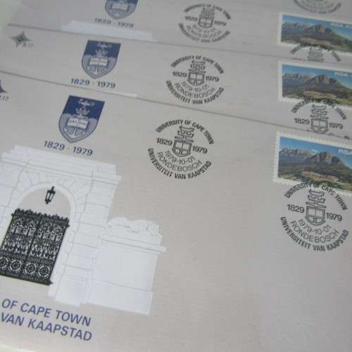 Album with more than 90 First Day Cover and other items - Southern Africa - many definitive series