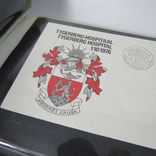 Lot of First Day Covers and other items in album with 38 pages - over 74 pages