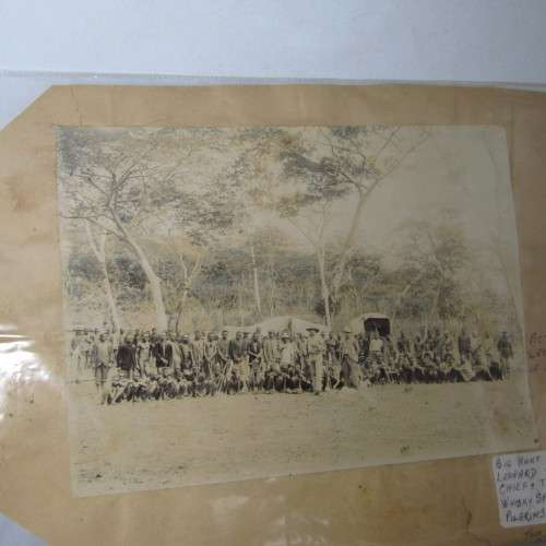 Boer War period photo of Shrapnel Hotel in Kimberley - a shelter against 100 pound shells