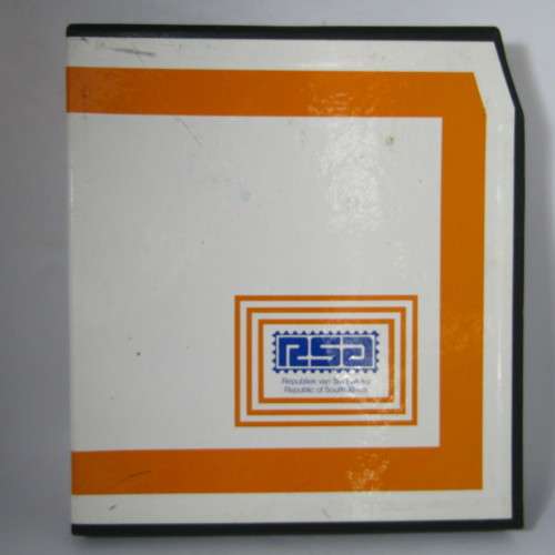 South Africa pre printed slide-in stamp album 1961 to 1978 - excellent condition