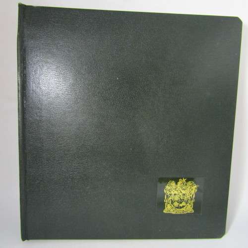 South Africa pre printed slide-in stamp album 1961 to 1978 - excellent condition