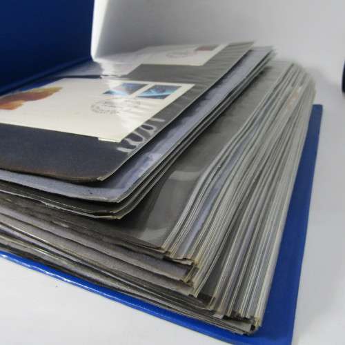Ledger with 120 old Australia First Day Covers