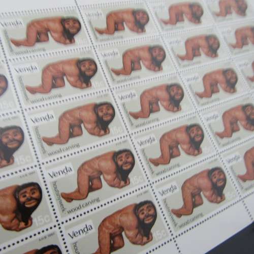 Stamp file with 73 Venda Fall sheets of stamps - an excellent lot