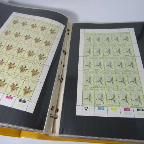 Stamp file with 73 Venda Fall sheets of stamps - an excellent lot