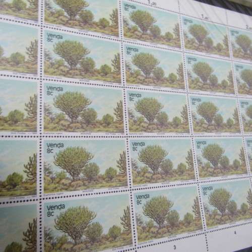 Stamp file with 73 Venda Fall sheets of stamps - an excellent lot