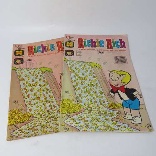 Richie Rich - Harvey Comics No 104 plus RNA issue - No 9 - Same front page