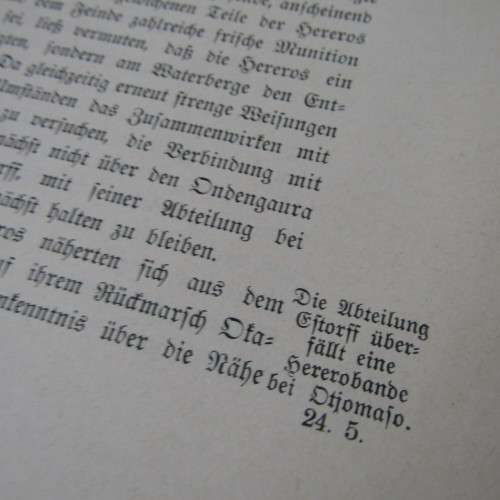 Die Kampfe der Deutschen Truppen in South West Africa - this book starts at page 60