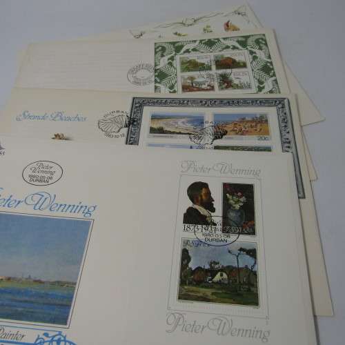 Lot of 14 South Africa large size First Day Covers