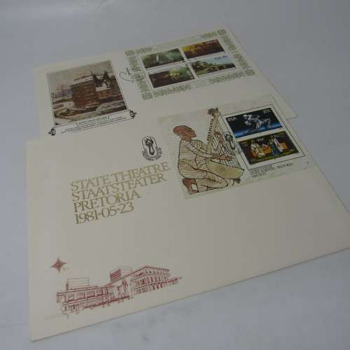 Lot of 14 South Africa large size First Day Covers