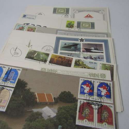 Lot of 20 South Africa large size First Day Covers