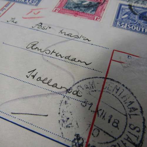 South Africa SACC 75 to 78 - 14 December 1938 Voortrekker memorial fund stamps