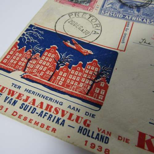 South Africa SACC 75 to 78 - 14 December 1938 Voortrekker memorial fund stamps