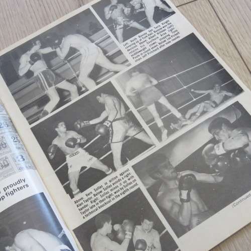 Lot of 28 Boxing International magazines dated between 1975 and 1977