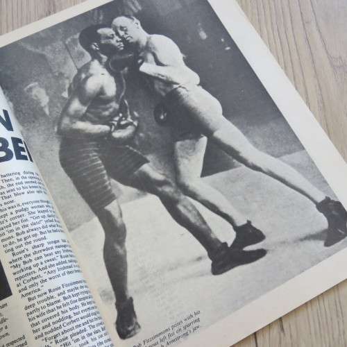 Lot of 28 Boxing International magazines dated between 1975 and 1977