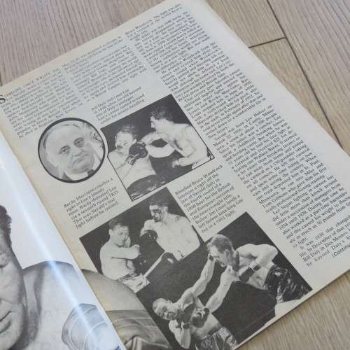 Lot of 28 Boxing International magazines dated between 1975 and 1977