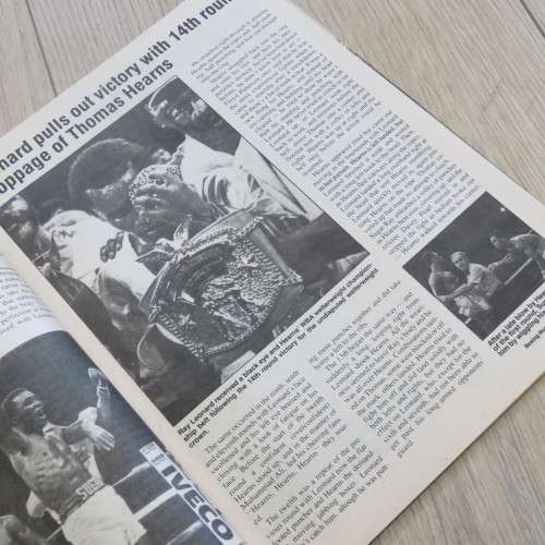 Lot of 24 Boxing Illustrated magazines dated between November 1965 and September 1984